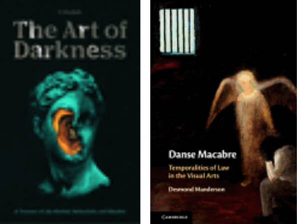 Two books about macabre artwork